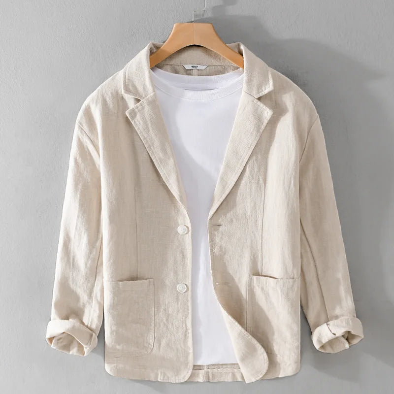 Herren Casual Jacke für den Alltag in Beige