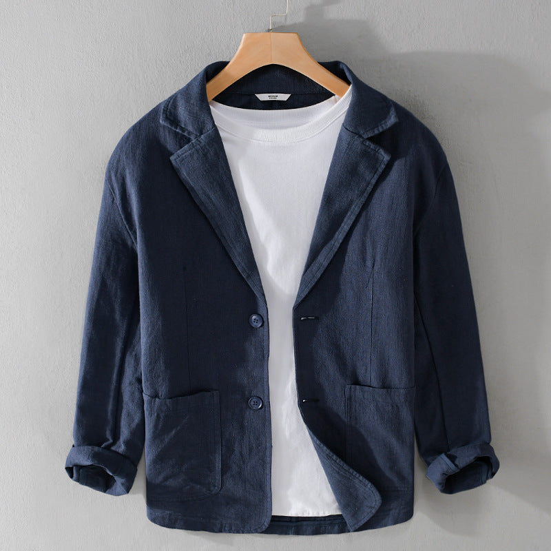 Herren Casual Jacke für den Alltag in Dunkelblau