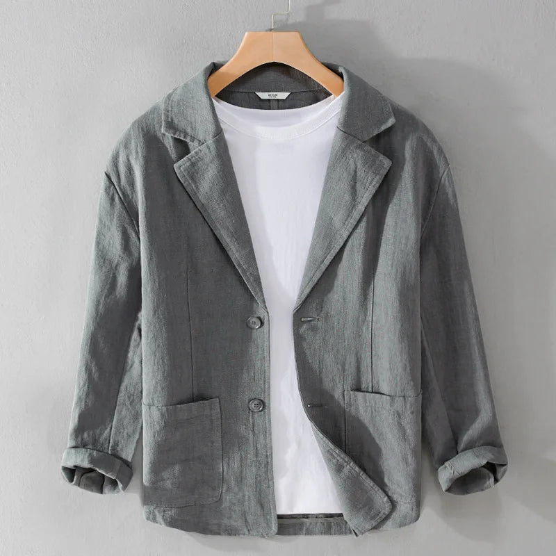 Herren Casual Jacke für den Alltag in Dunkelgrau