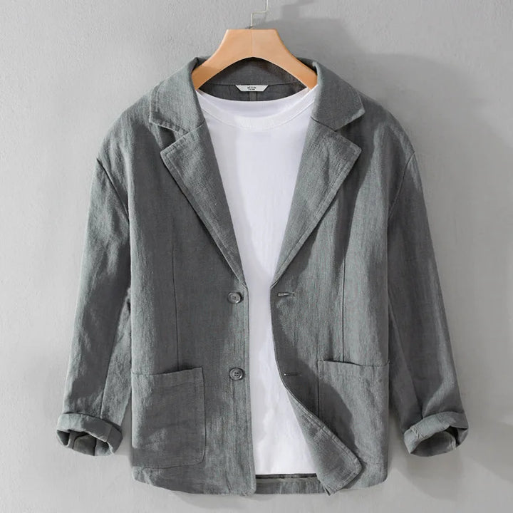 Herren Casual Jacke für den Alltag in Dunkelgrau