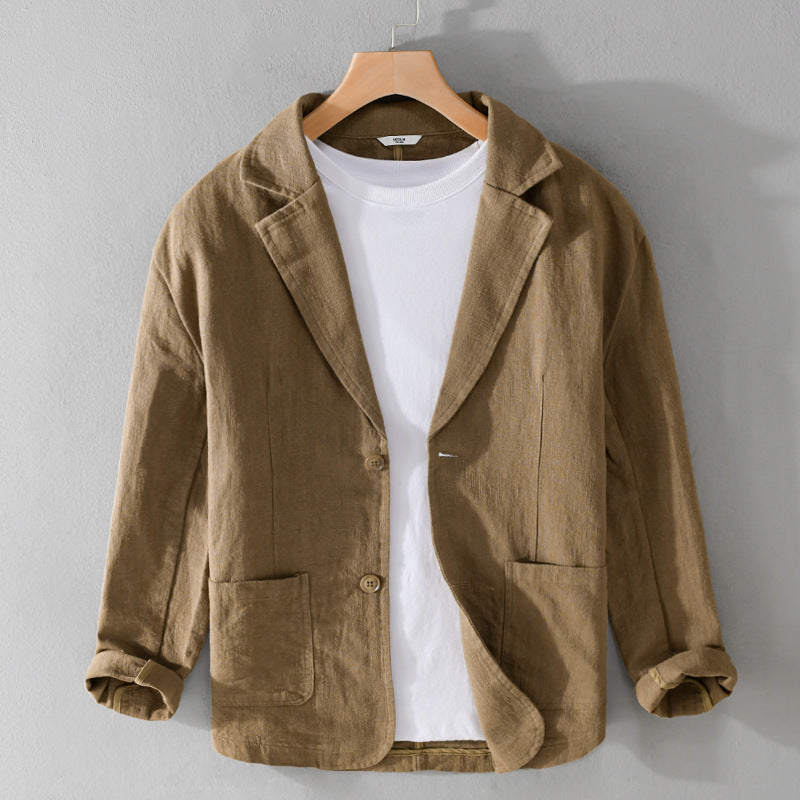 Herren Casual Jacke für den Alltag in Kaffee