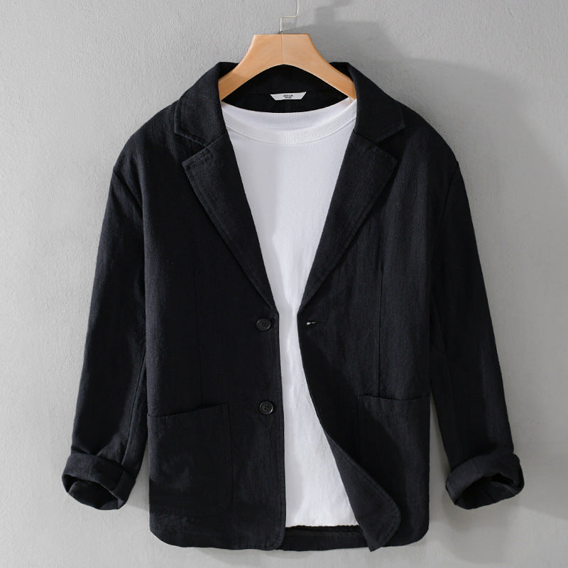 Herren Casual Jacke für den Alltag in Schwarz