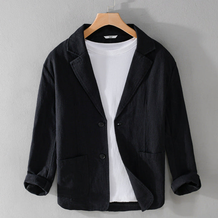 Herren Casual Jacke für den Alltag in Schwarz