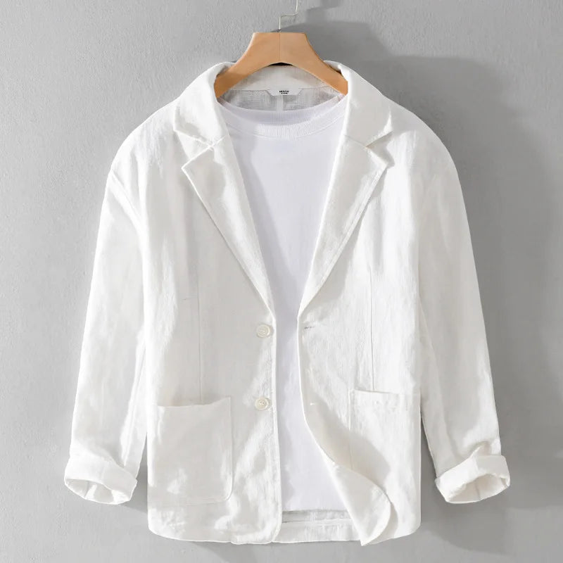 Herren Casual Jacke für den Alltag in Weiß
