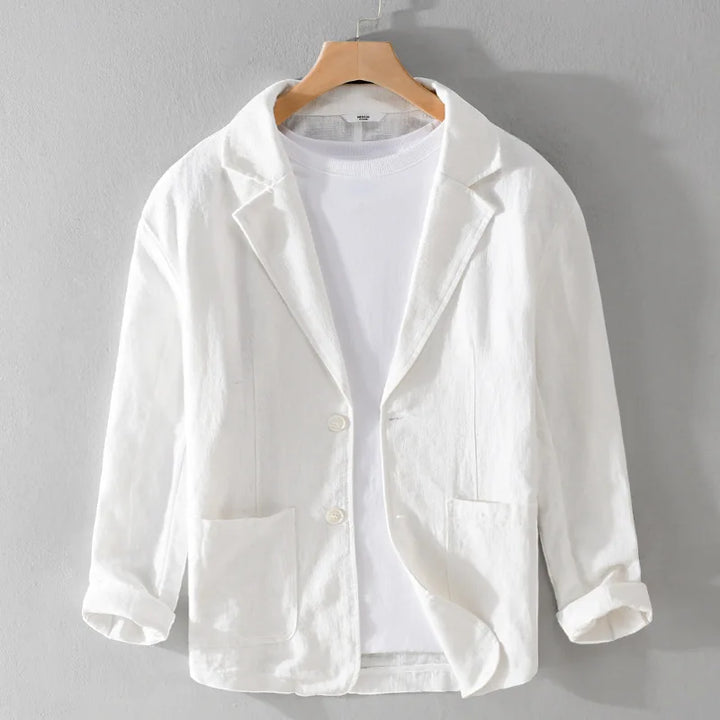 Herren Casual Jacke für den Alltag in Weiß