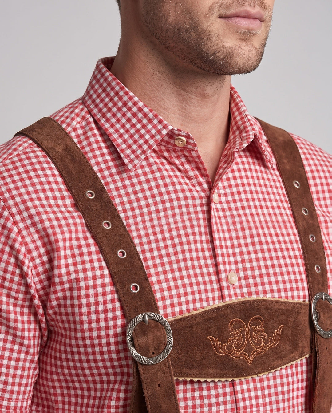 Herren Festliche Lederhose zum Oktoberfest (2)