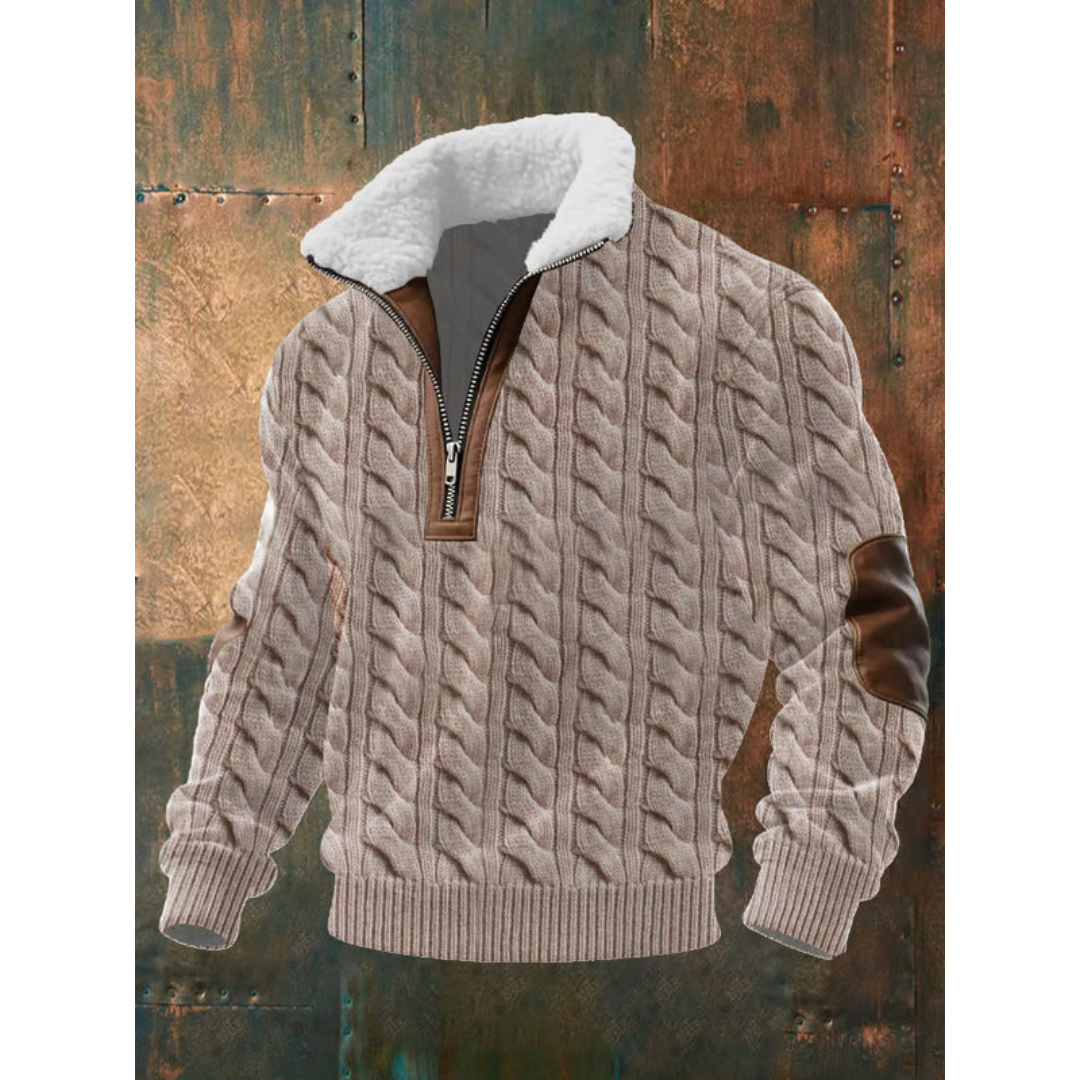 Herren Fleece-Pullover für eleganten Alltag (3)