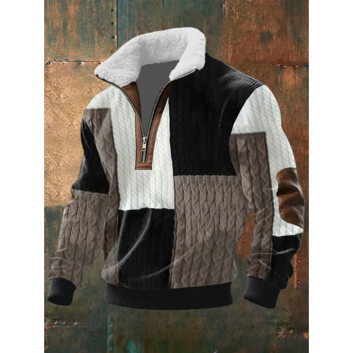 Herren Fleece-Pullover für eleganten Alltag (5)