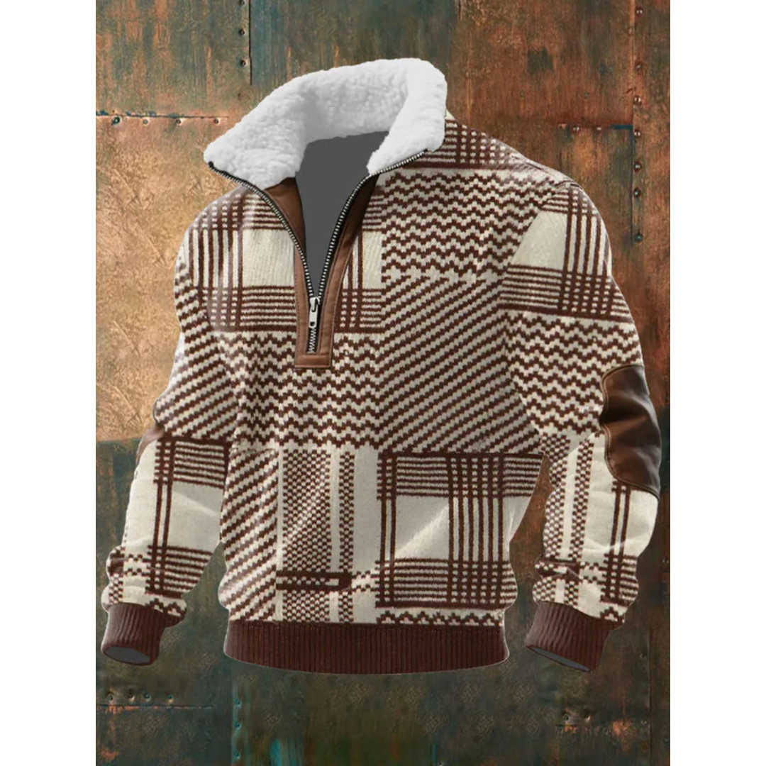 Herren Fleece-Pullover für eleganten Alltag (9)