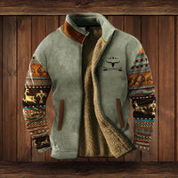 Nora | Herren Fleeceweste Urban Blockdesign für Outdoor