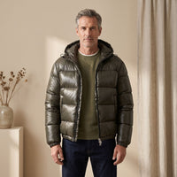 Ben | Herren Gesteppte Daunenjacke für Winter und Outdoor