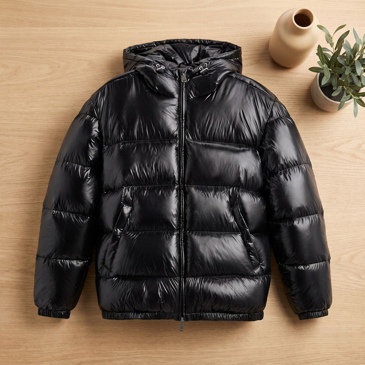 Herren Gesteppte Daunenjacke für Winter und Outdoor (3)