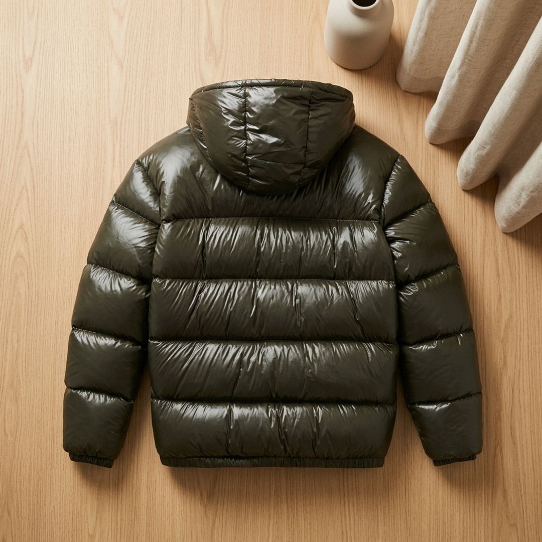 Herren Gesteppte Daunenjacke für Winter und Outdoor (7)