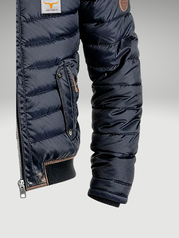Herren Gesteppte Jacke für Herbst (2)