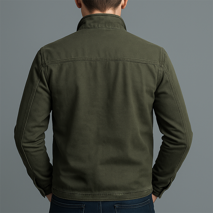 Herren Jacke aus Baumwolle für Herbst (7)