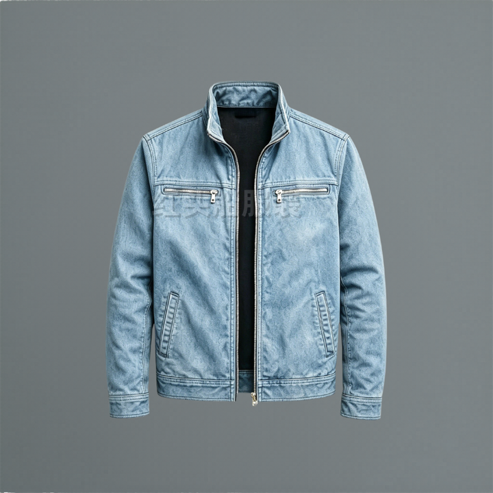 Herren Jacke aus Baumwolle für Herbst in Blau