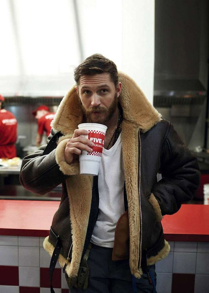 Herren Jacke im Aviator-Stil für Freizeit (3)