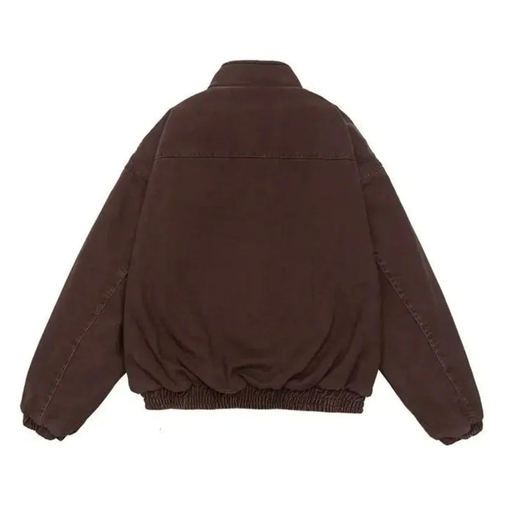 Herren Jacke im Casual-Stil für den Herbst in Rot 3