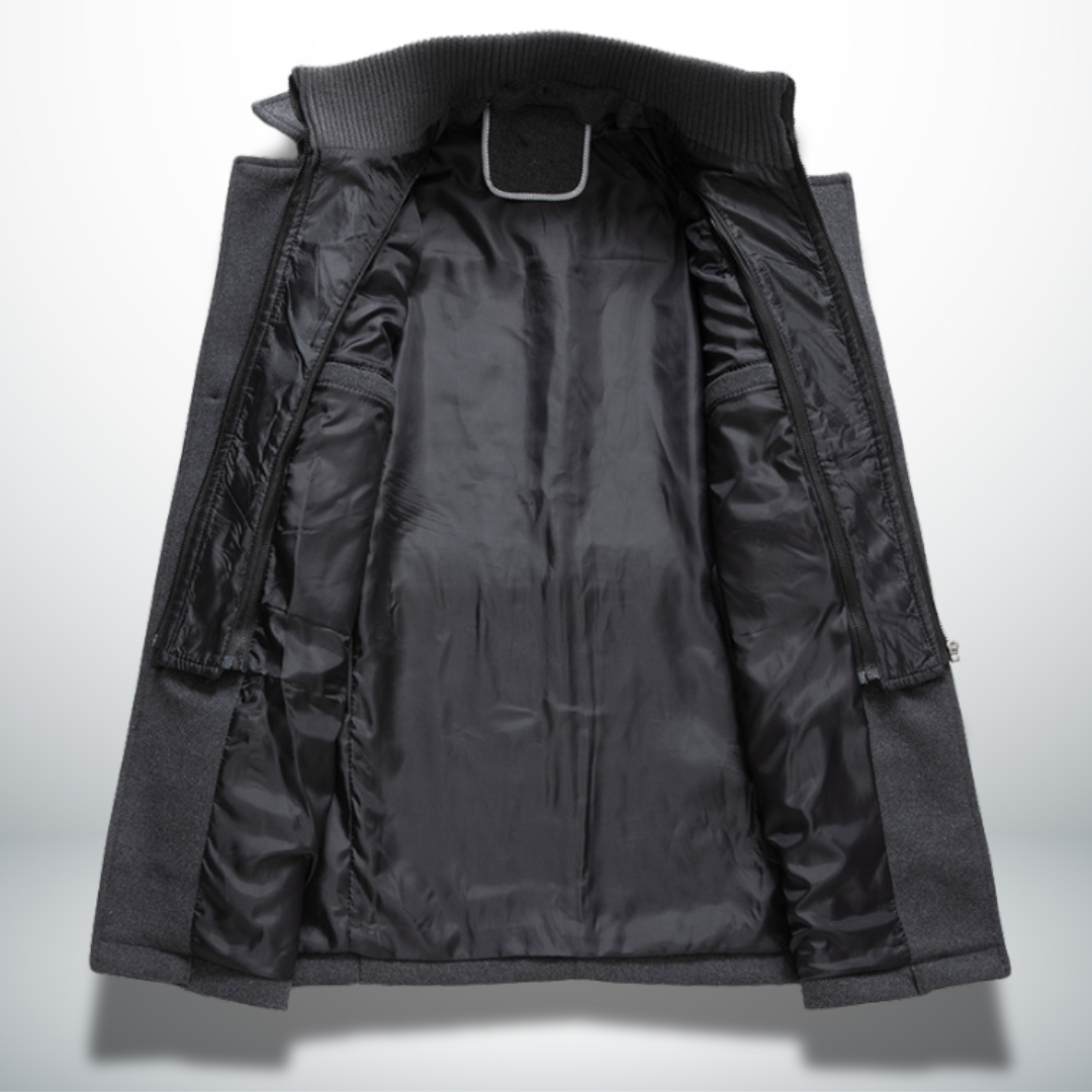Herren Jacke mit klassischer Silhouette für Herbst (6)