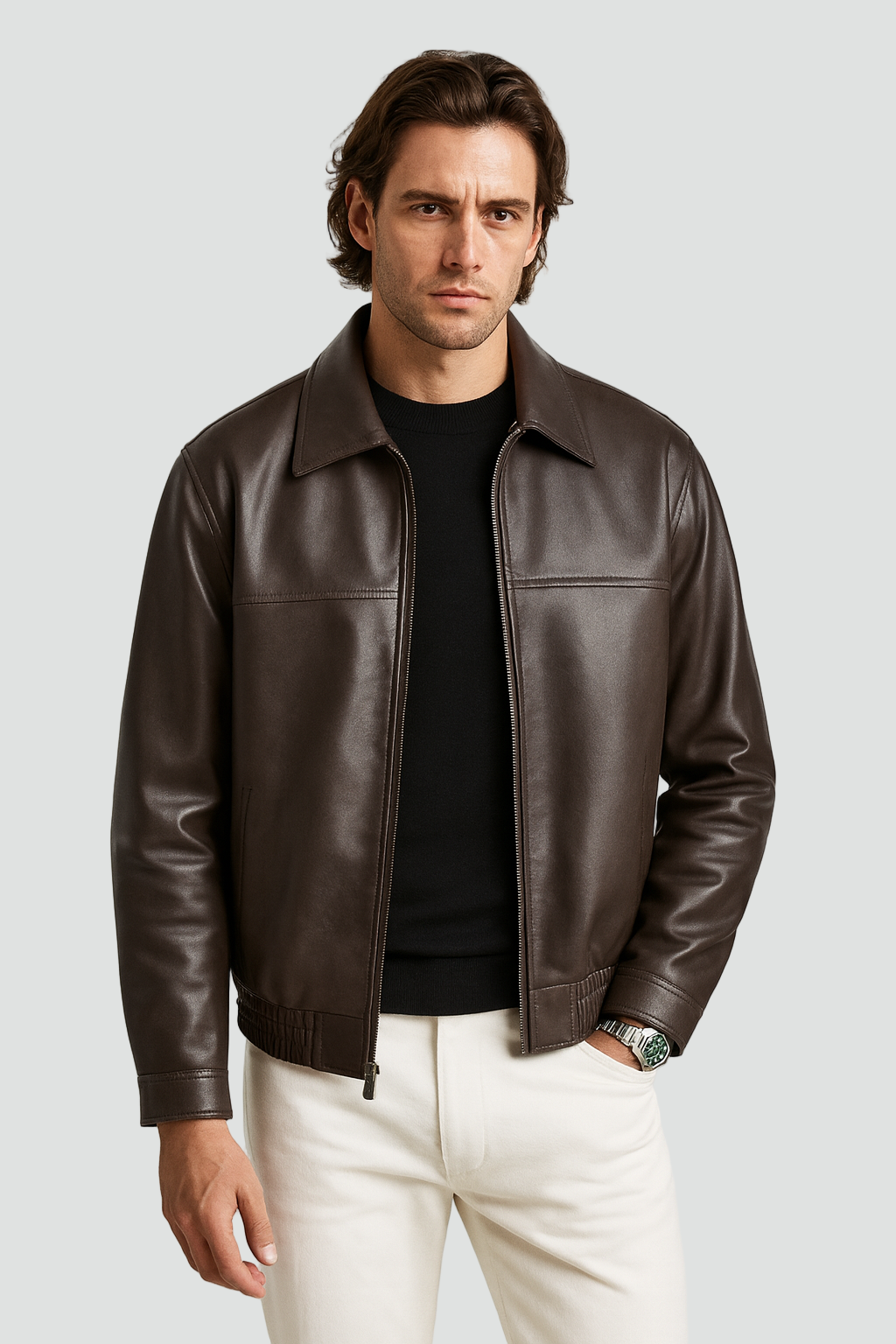 Herren Jacke Oversized modern für Herbst (2)