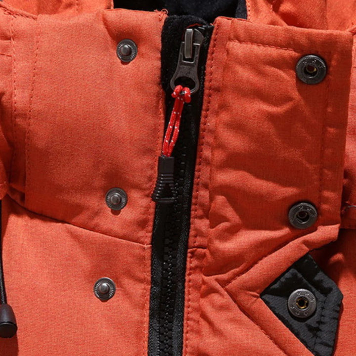 Herren Jacke Wetterfest Parka für Herbst (11)
