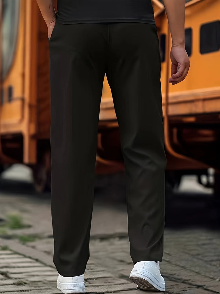 Herren Jogginghose aus elastischem Strickstoff (2)