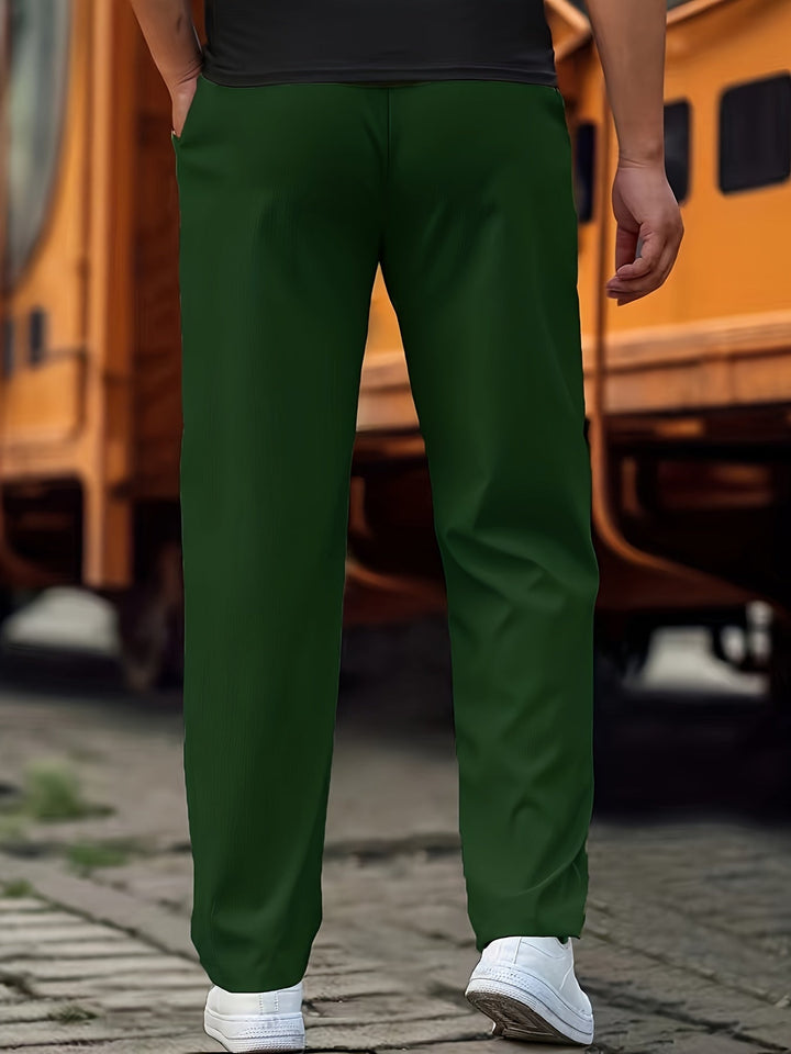 Herren Jogginghose aus elastischem Strickstoff (3)