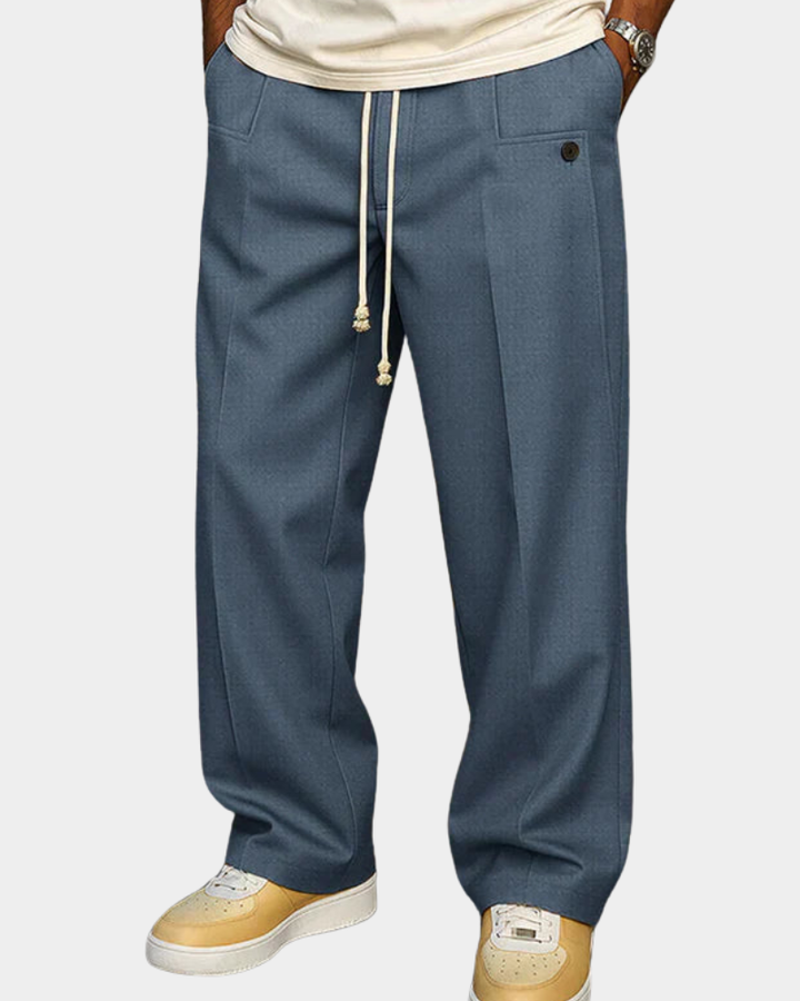 Herren Jogginghose elegant und bequem in Blau