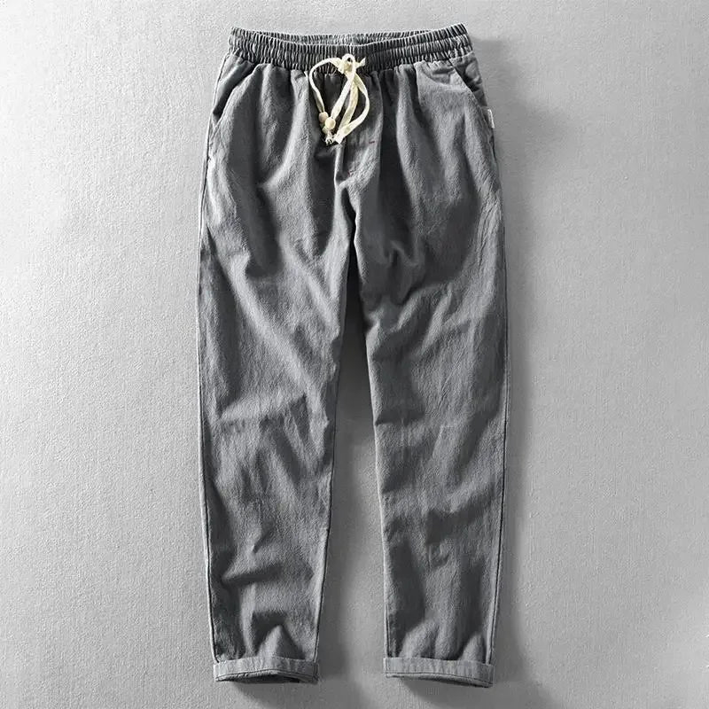 Herren Jogginghose im lässigen Cargo-Stil in Grau