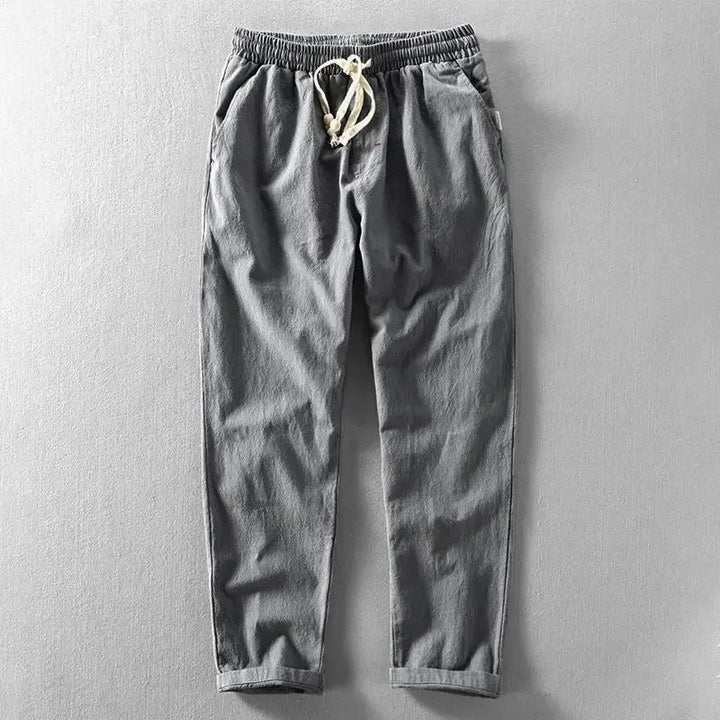 Herren Jogginghose im lässigen Cargo-Stil in Grau
