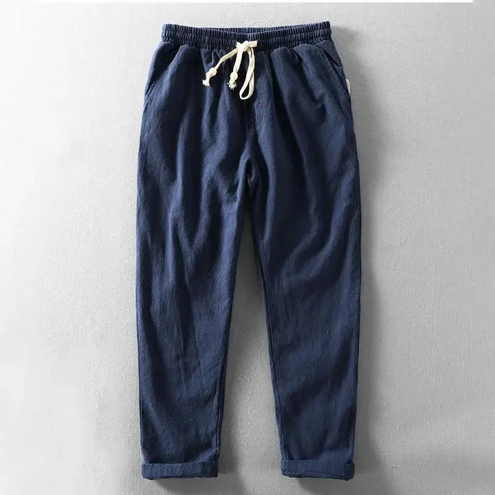 Herren Jogginghose im lässigen Cargo-Stil in Marineblau