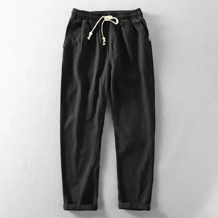 Herren Jogginghose im lässigen Cargo-Stil in Schwarz