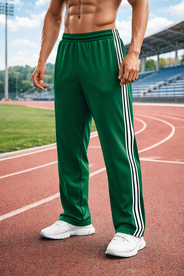 Herren Jogginghose Relaxed Fit für Training und Alltag in Grün