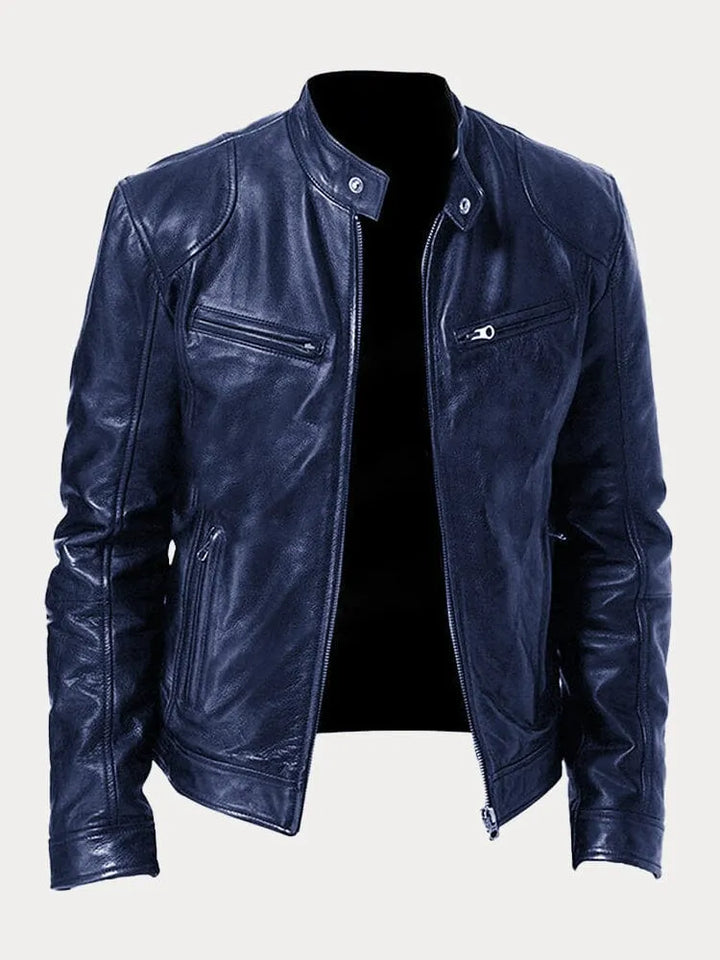 Herren Klassische Jacke für Vielseitige Looks in Dunkelblau