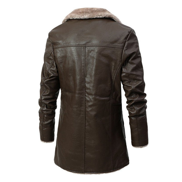 Herren Klassischer Wollmantel für Herbst (3)