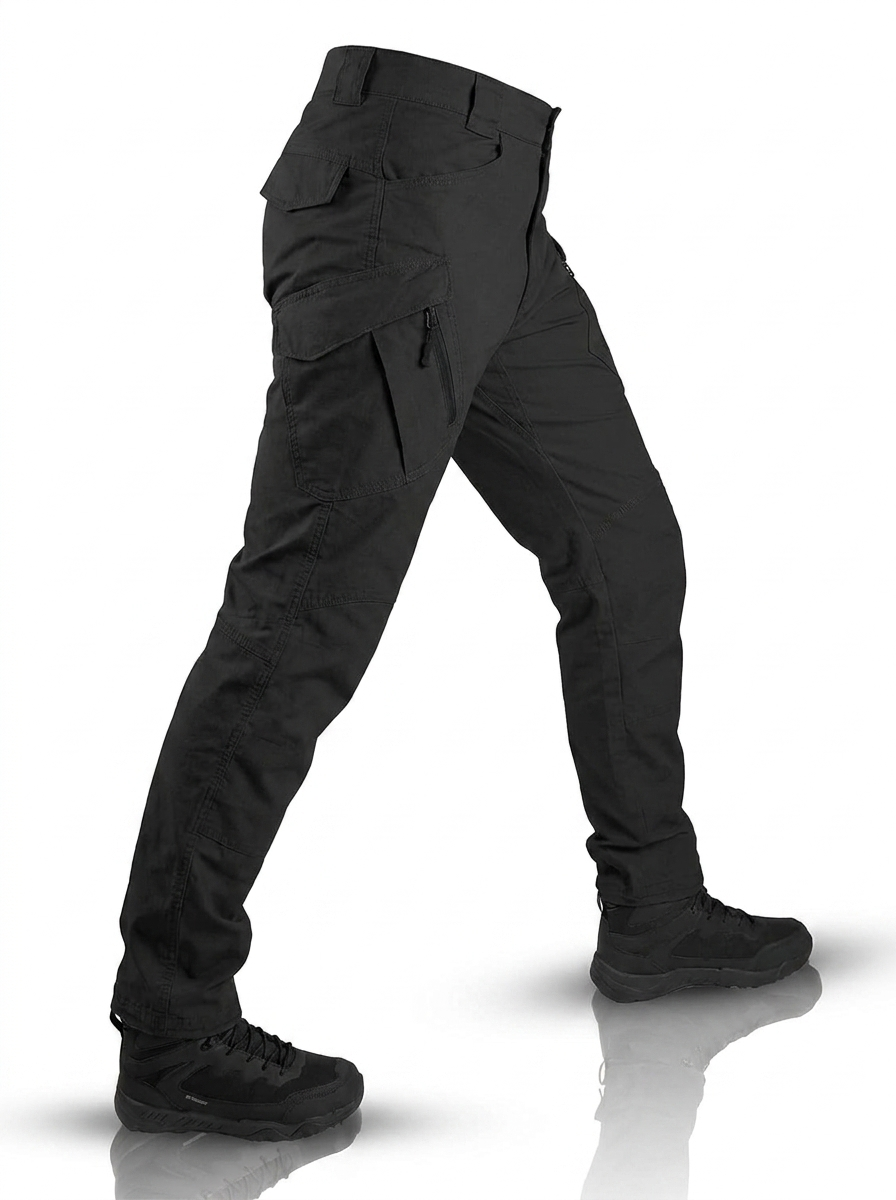 Herren Langlebige Multi-Activity-Hose für Outdoor in Schwarz