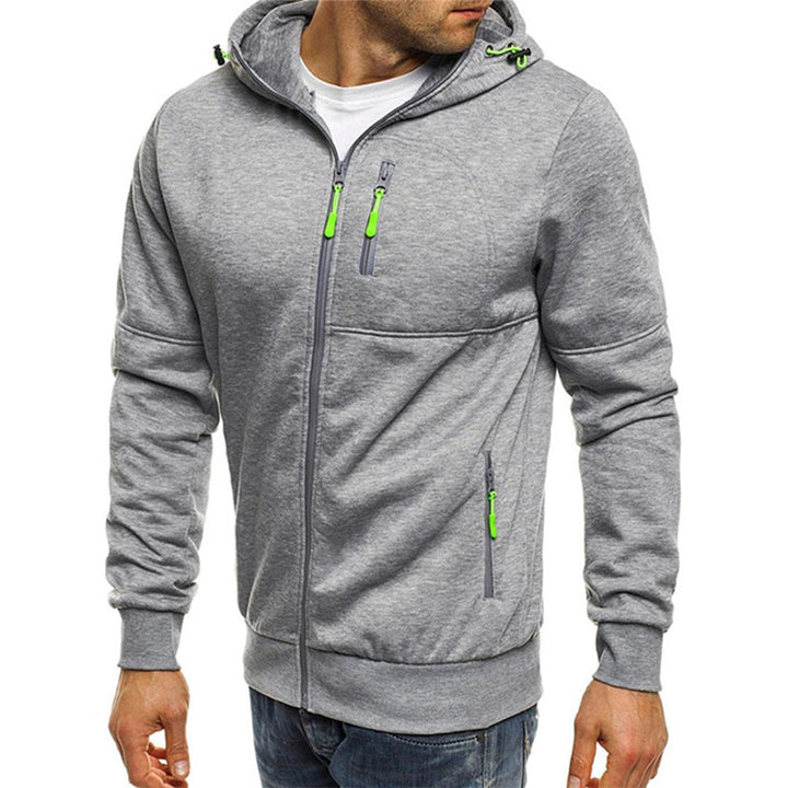Herren Lässige Jacke für den Herbst in Hellgrau