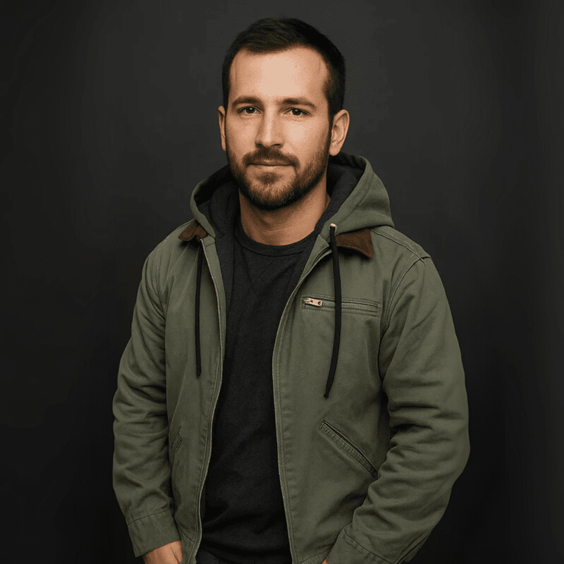 Herren Lederjacke mit Kapuze für Herbst (8)