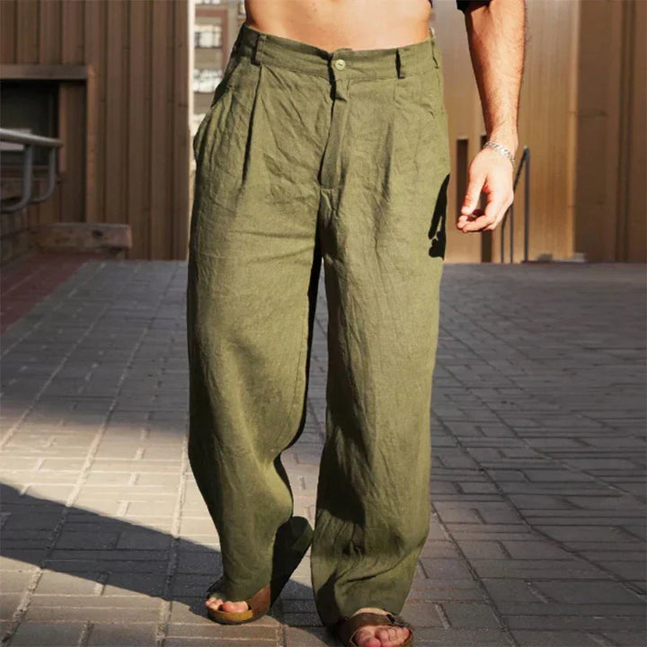Herren Leichte Casual-Hose für Herbst in Grün