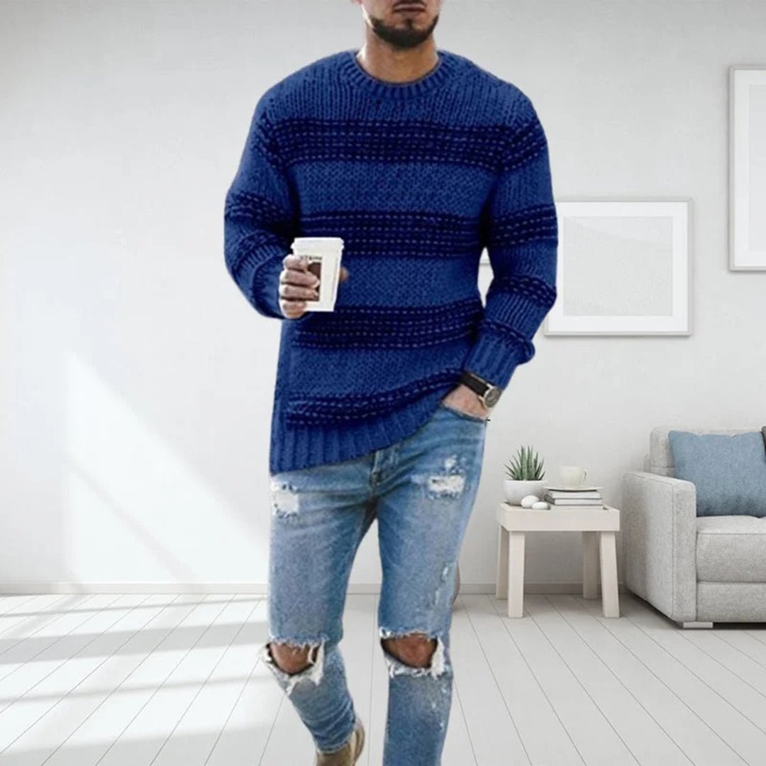 Herren Pullover elegant für jeden Tag in Blau