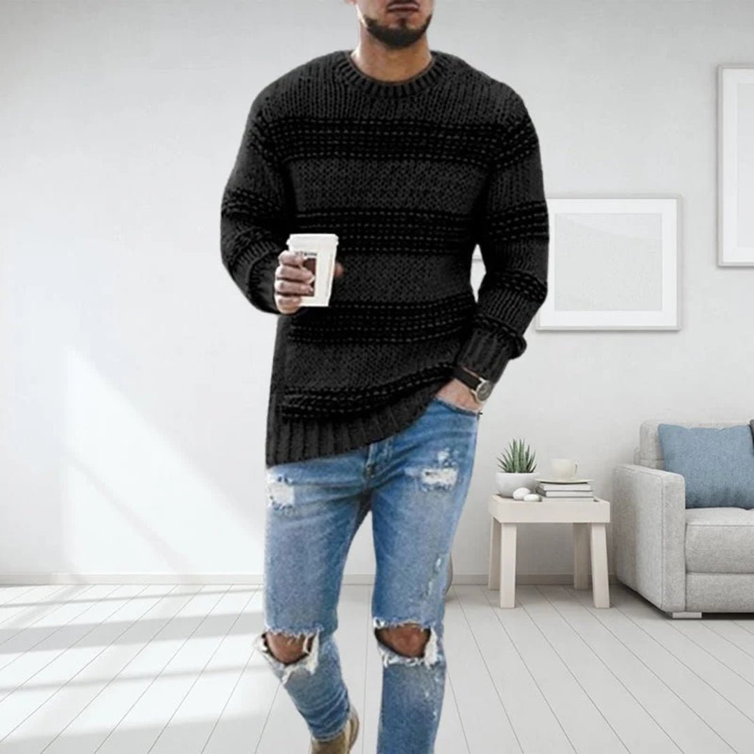 Herren Pullover elegant für jeden Tag in Schwarz