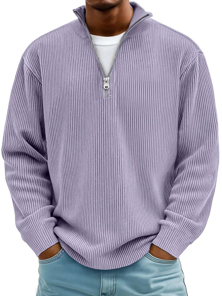 Herren Pullover im modernen Trend-Stil in Lila