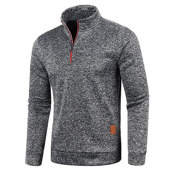 Herren Pullover klassisch im Herbst in Dunkelgrau
