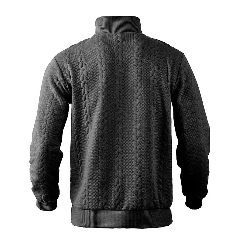 Herren Pullover mit Zopfmuster für den Herbst (12)