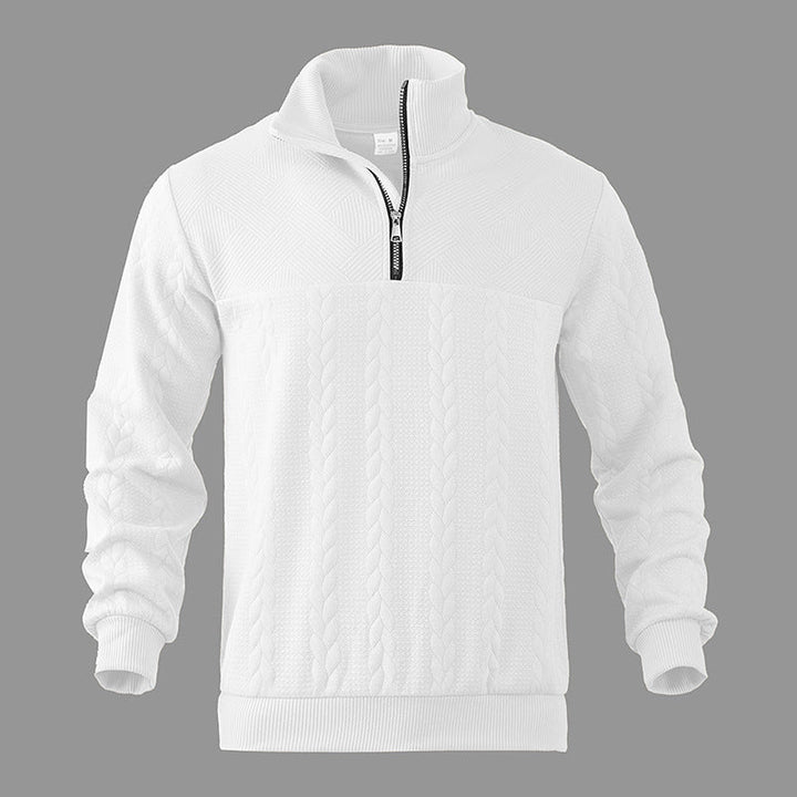 Herren Pullover mit Zopfmuster für den Herbst (14)