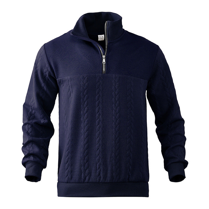 Herren Pullover mit Zopfmuster für den Herbst (7)