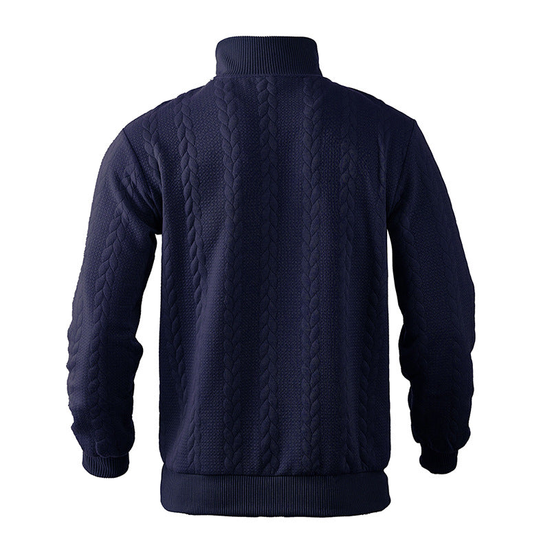 Herren Pullover mit Zopfmuster für den Herbst (8)