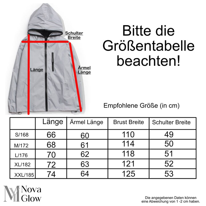 Herren Reflektive Jacke für Outdoor und Sicherheit (12)