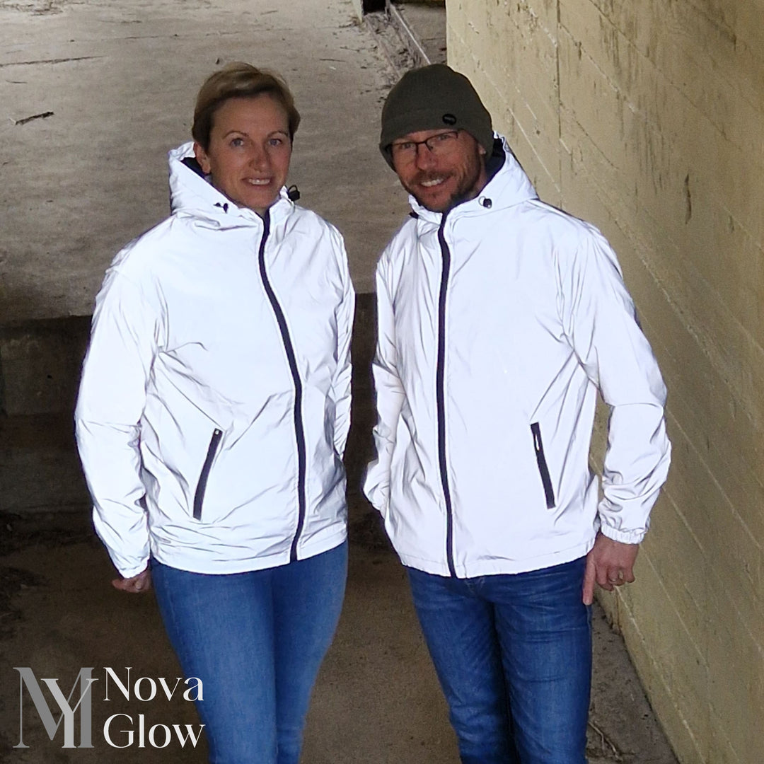 Herren Reflektive Jacke für Outdoor und Sicherheit (3)
