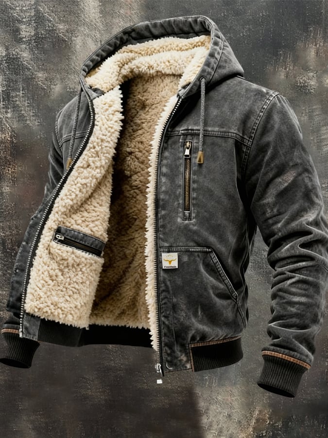 Herren Sherpa Thermojacke für den Herbst